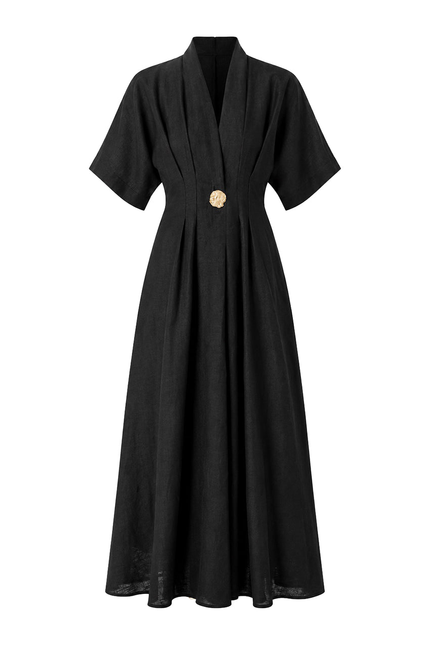 Samara Maxi Dress - BLACK