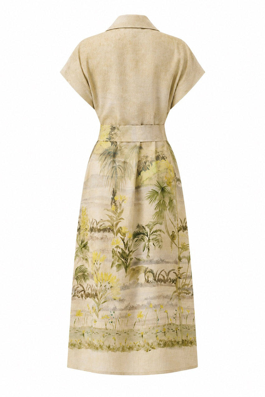 Matilda Midi Dress - MULTI COLOR