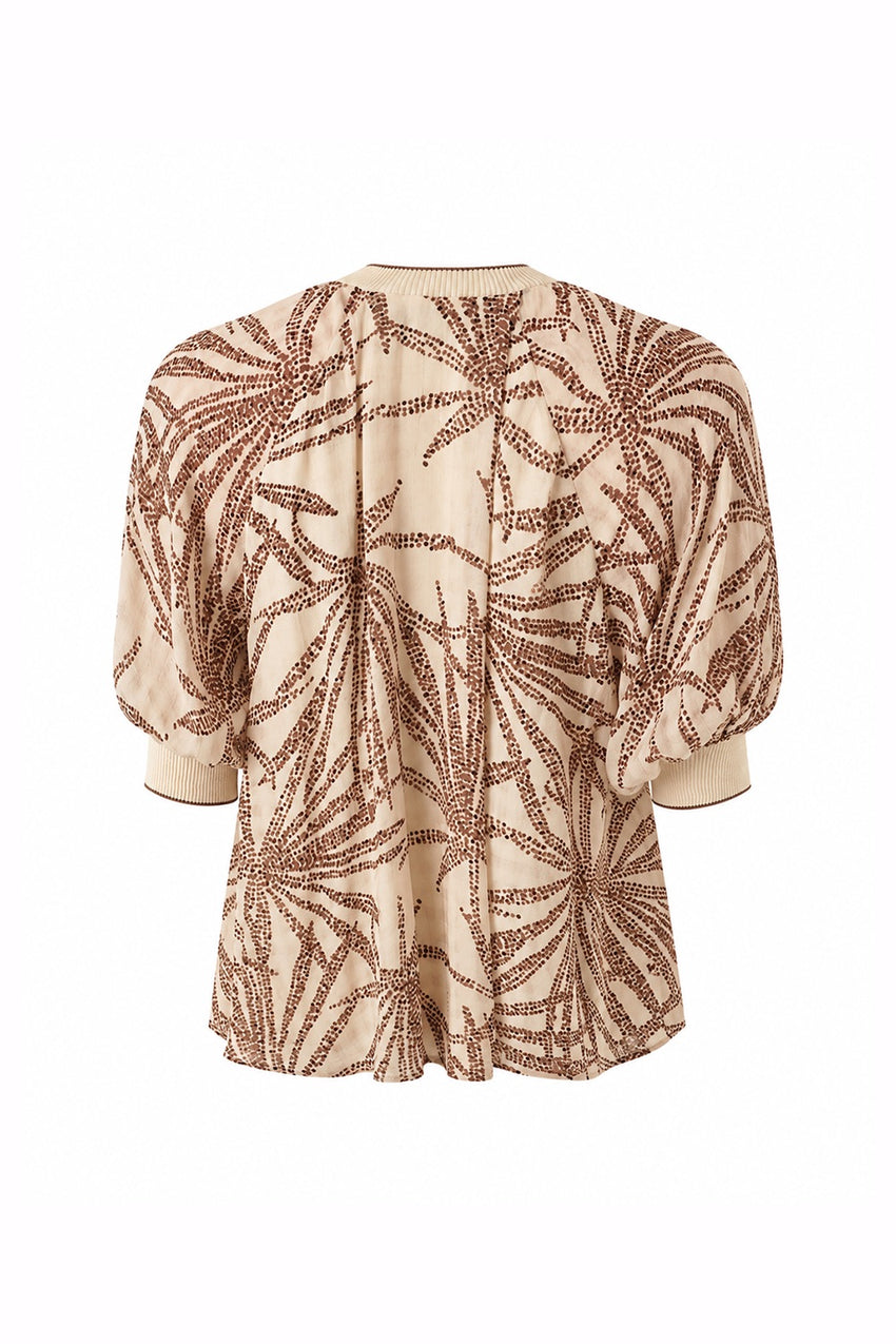 Palmer Chiffon Blouse - MULTI COLOR