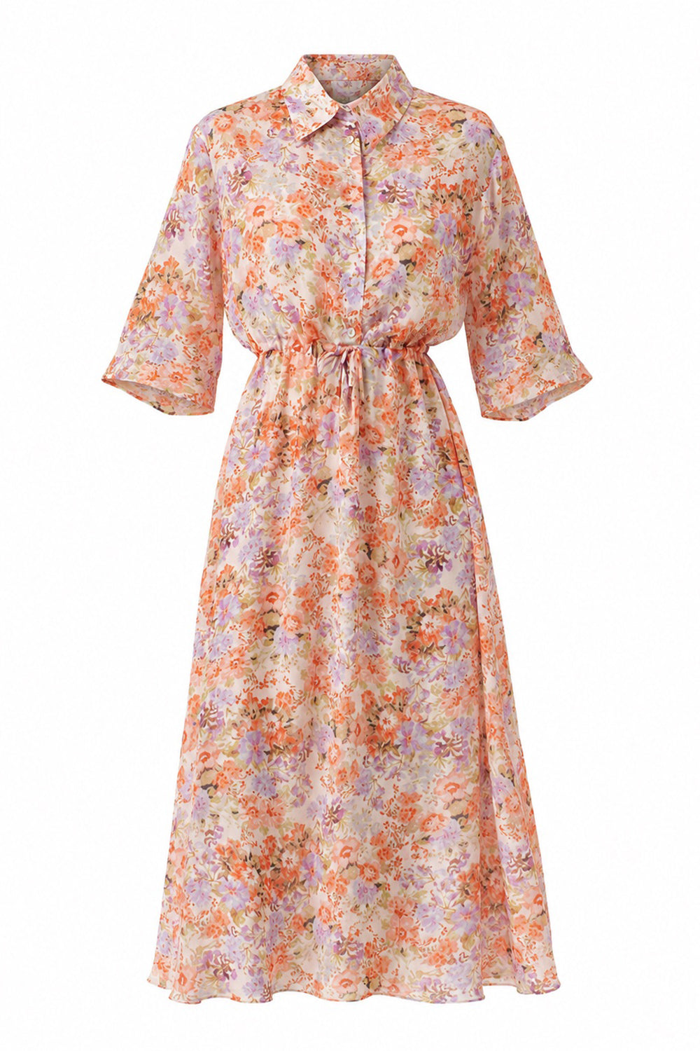 Maliyah Midi Dress - MULTI COLOR
