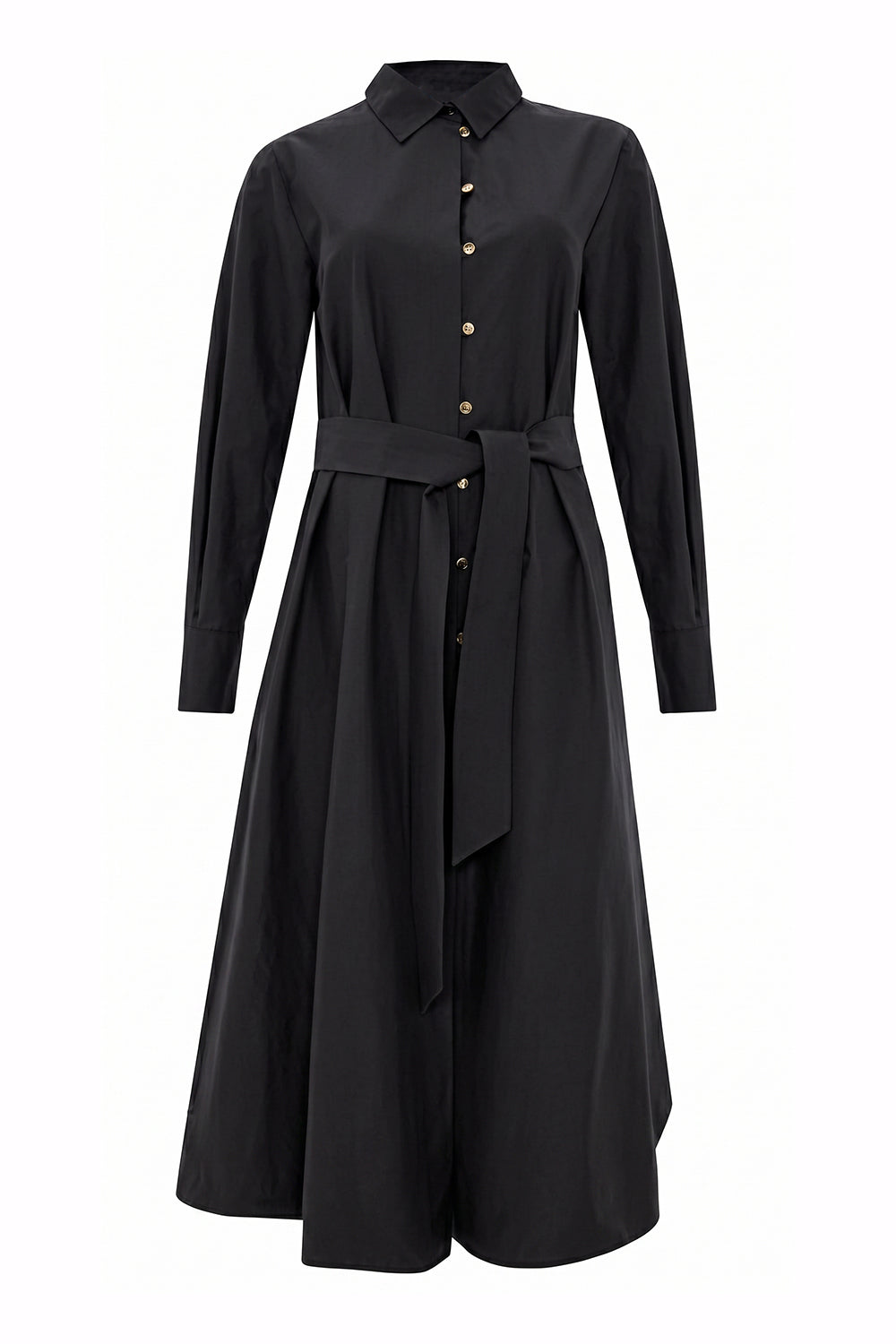 Mckinley Midi Dress - BLACK