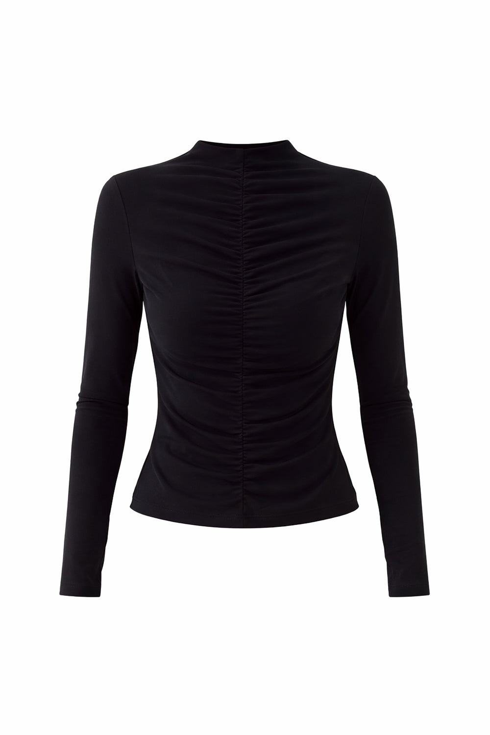 Aglaia Tulle Blouse – BLACK