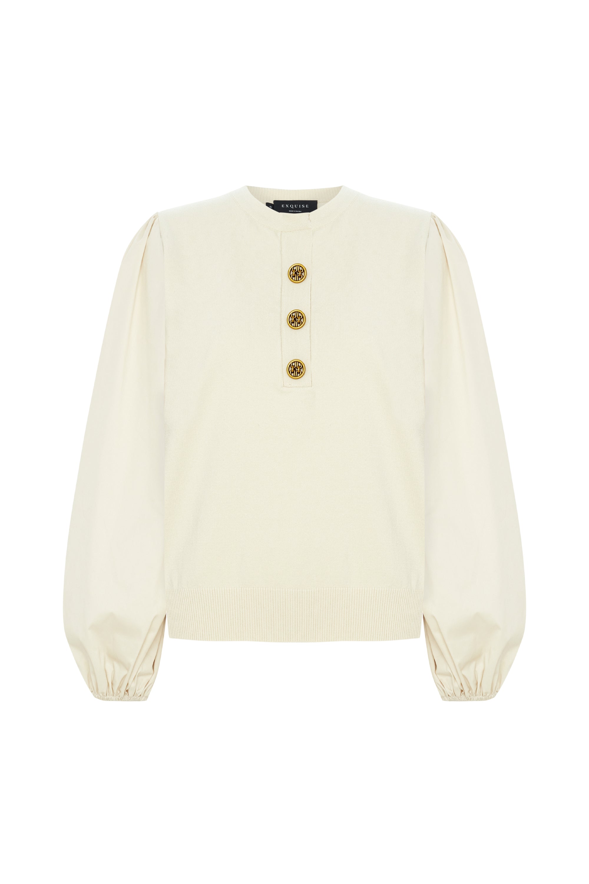 Amity Cotton Blouse – ECRU