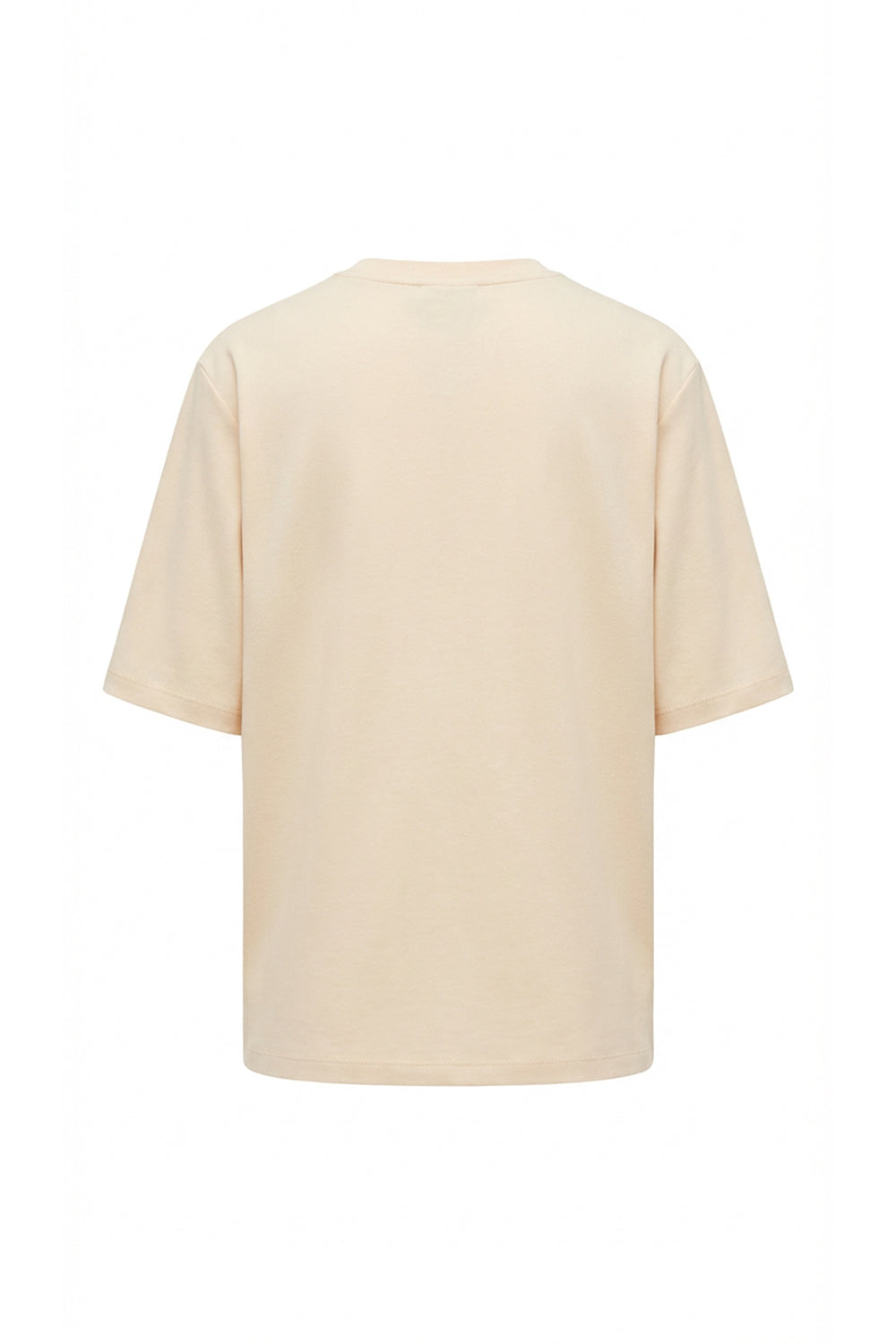 Lexaa Knitted Tshirt - CREAM