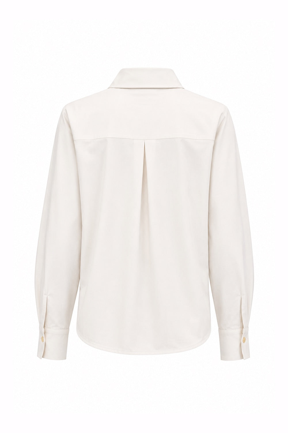 Corinne Poplin Shirt – ECRU