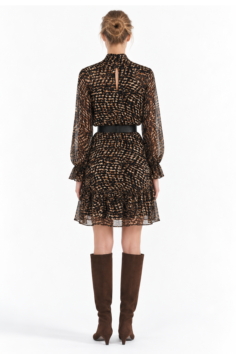 Angelique Mini Dress - MULTI COLOR