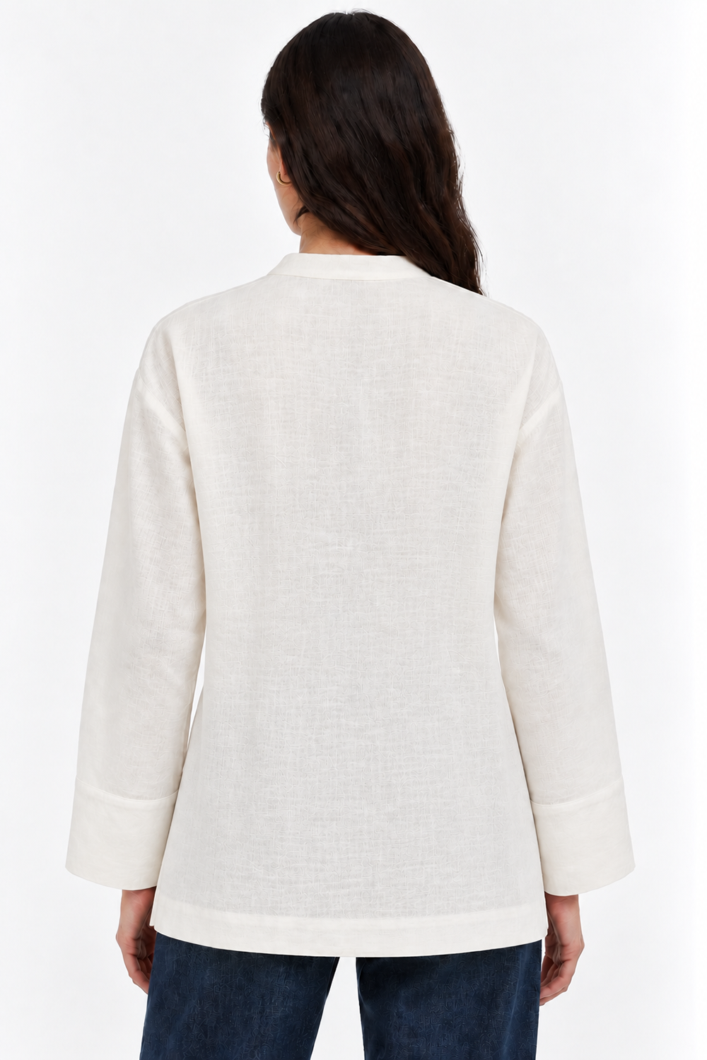 Elisa Belted Jacket - Ecru