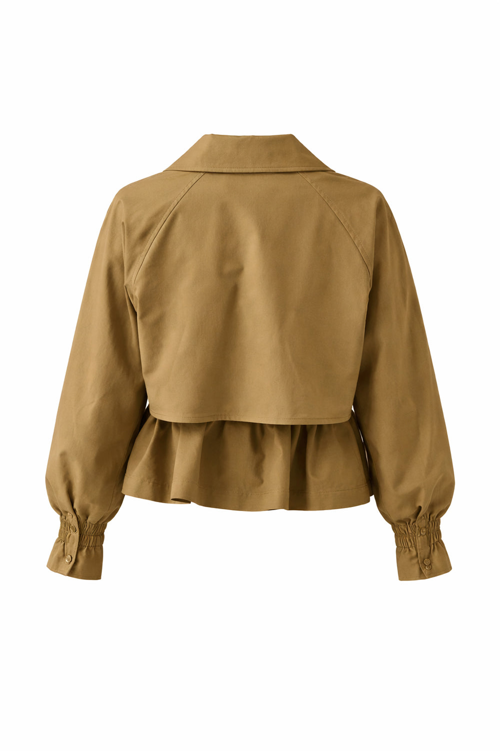 Yareli Collar Jacket - CAMEL