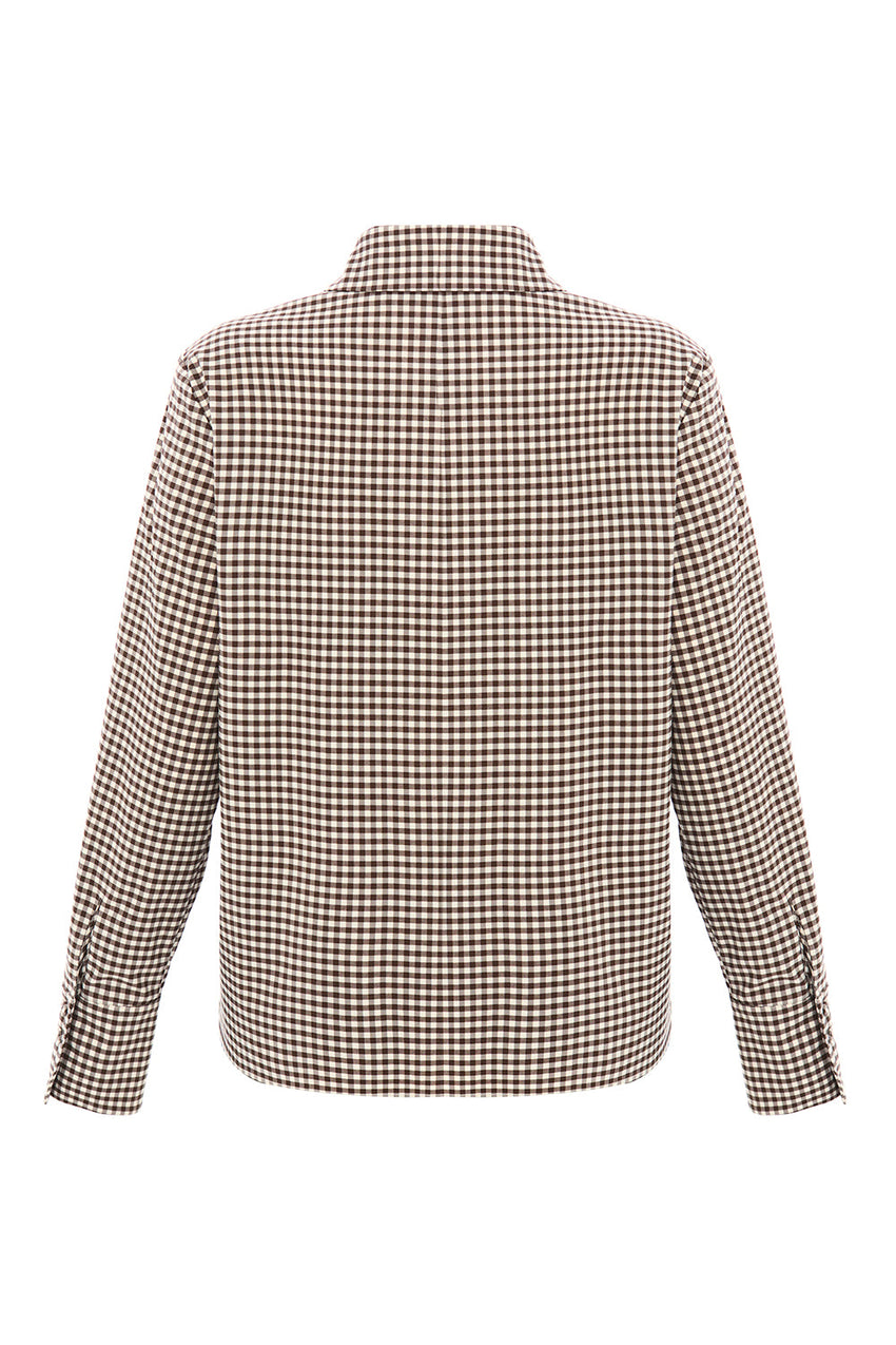 Jamie Poplin Gingham Button Down