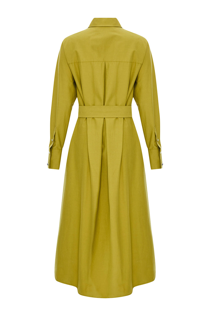 McKinley Belted Shirt Dress
