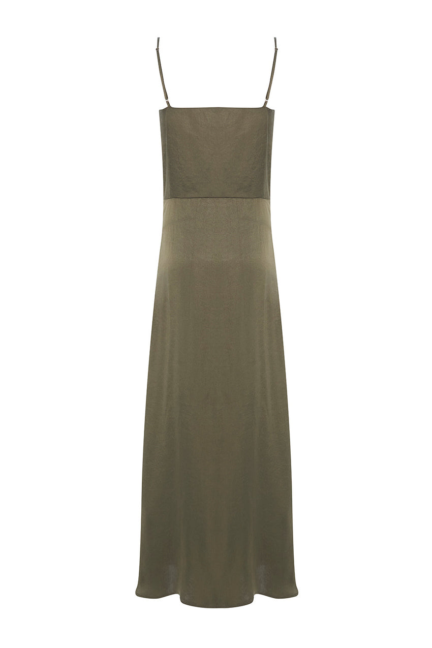 Macy Cowl Neck Sleeveless Dress