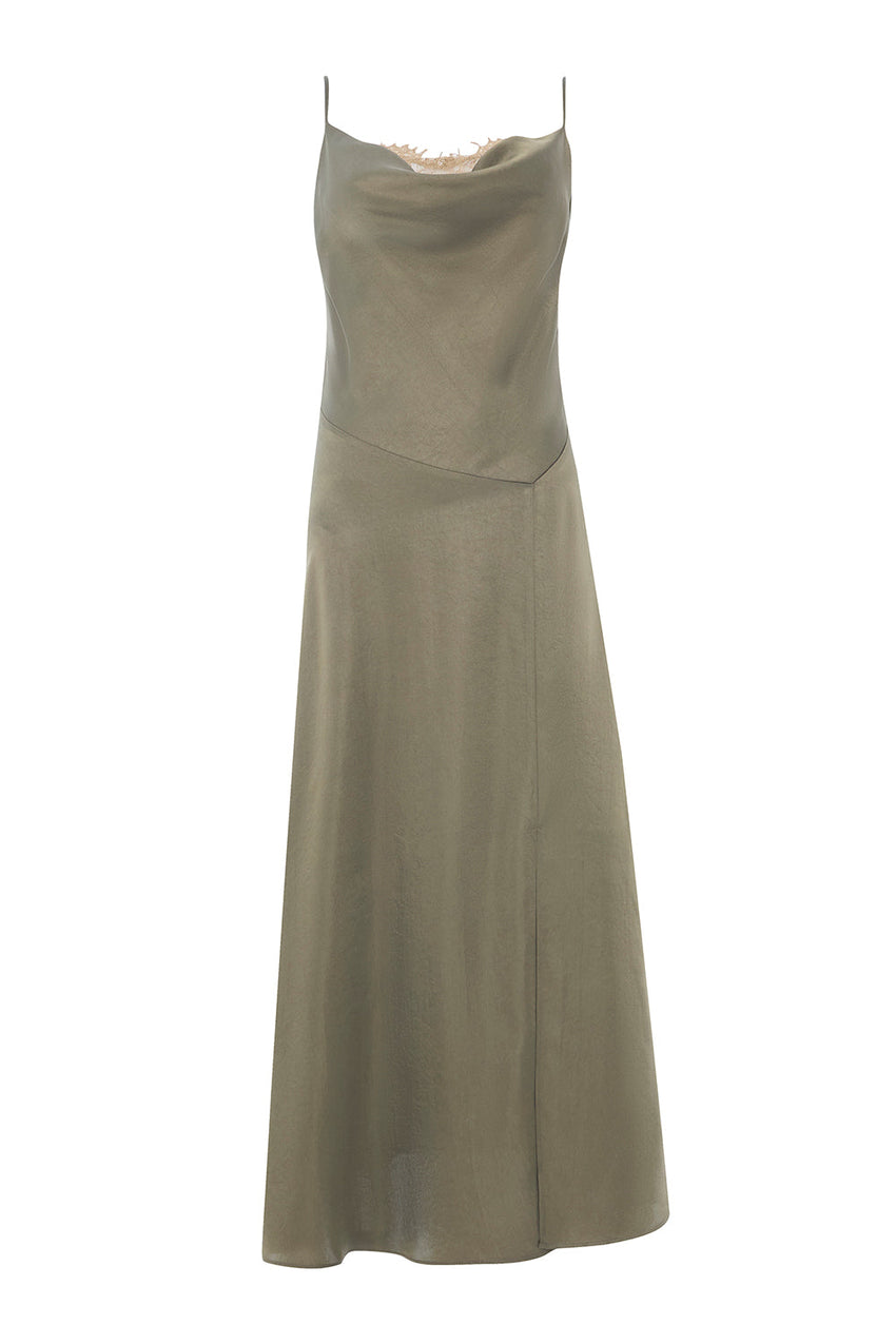 Macy Cowl Neck Sleeveless Dress