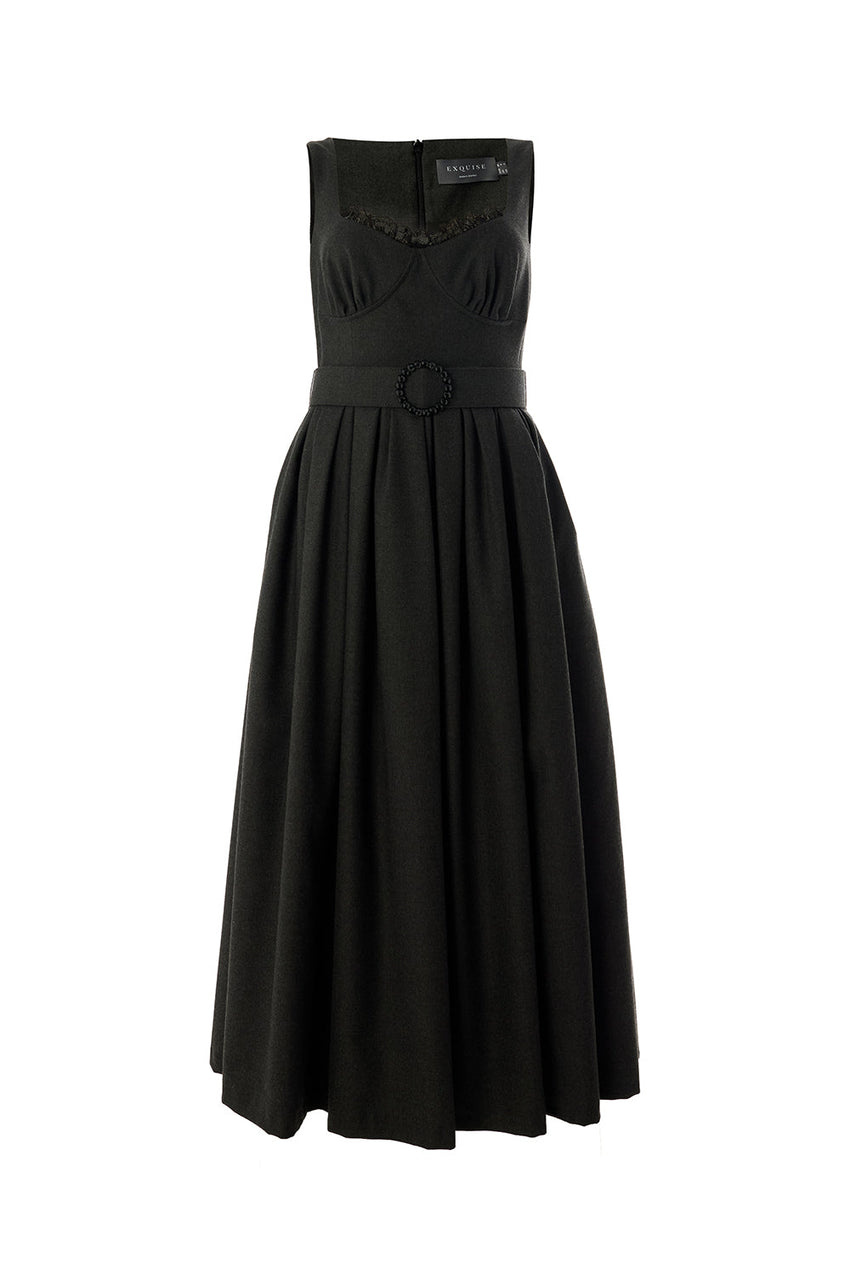 Ayleen Sleeveless Fit-and-Flare Dress