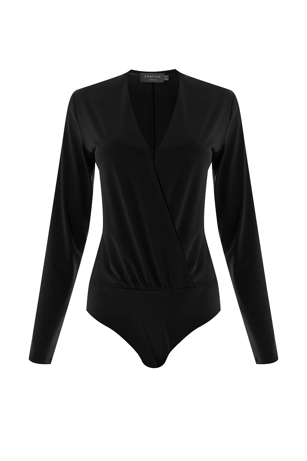 Meilani Long Sleeve Blouse - BLACK