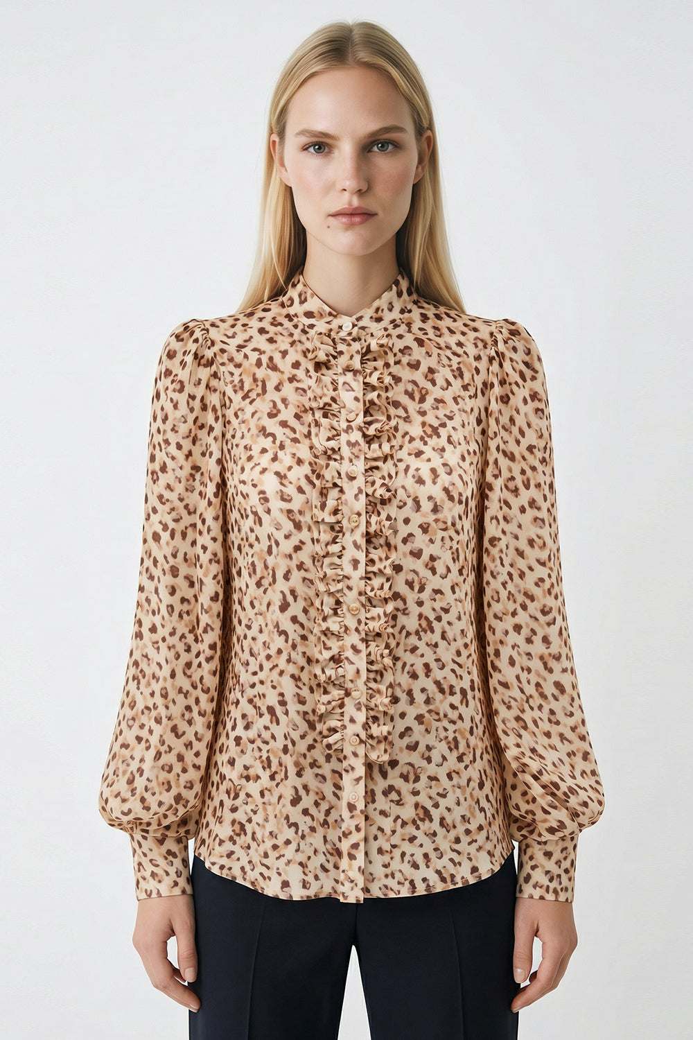 Eloise Long Sleeve Shirt - MULTI COLOR