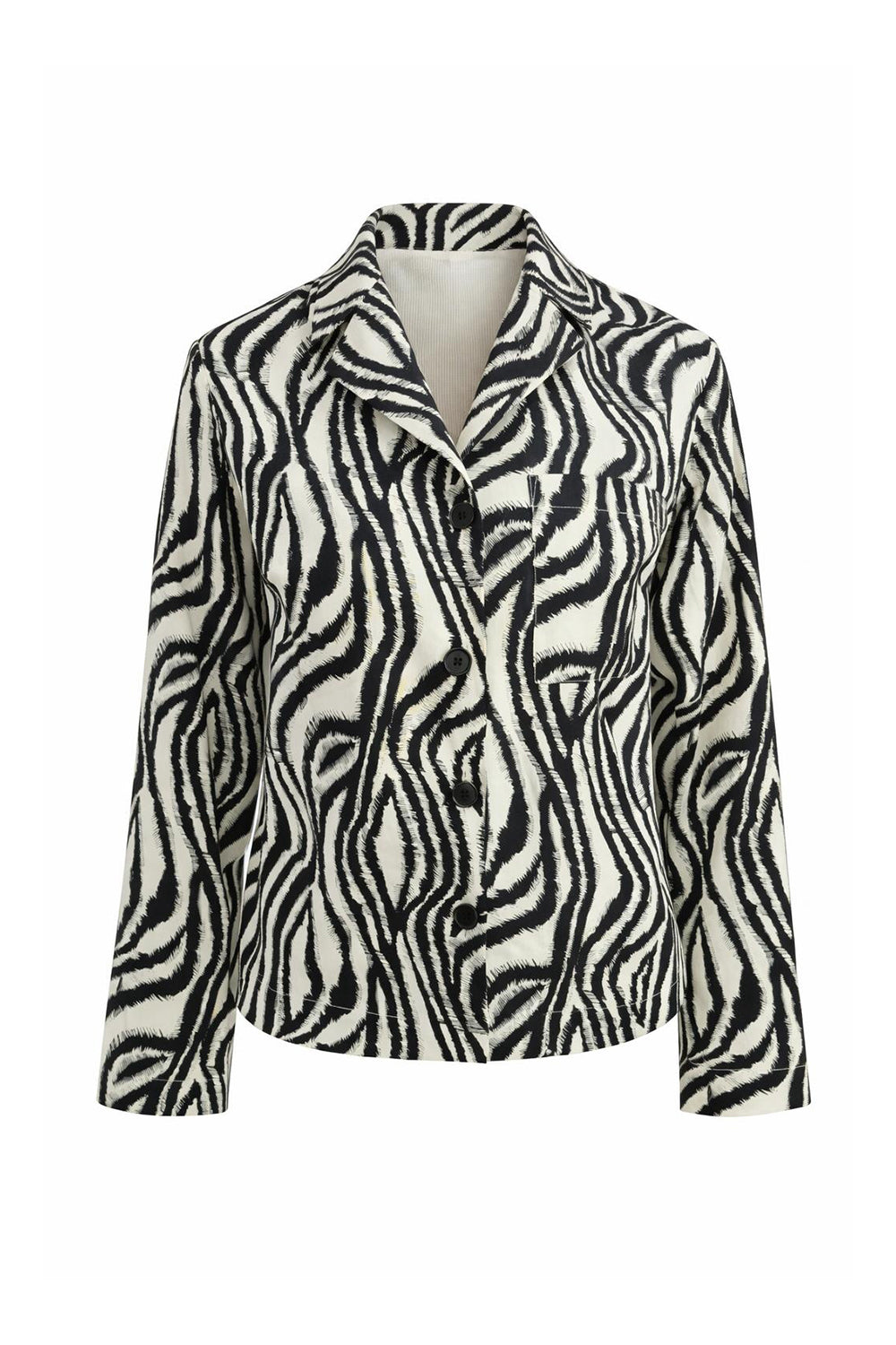 Adelaide Zebra Print Shirt - MULTI COLOR