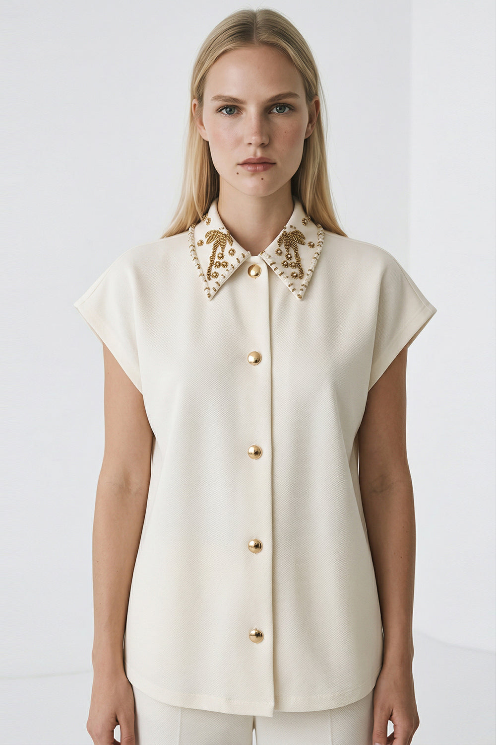 Laila Shirt – ECRU