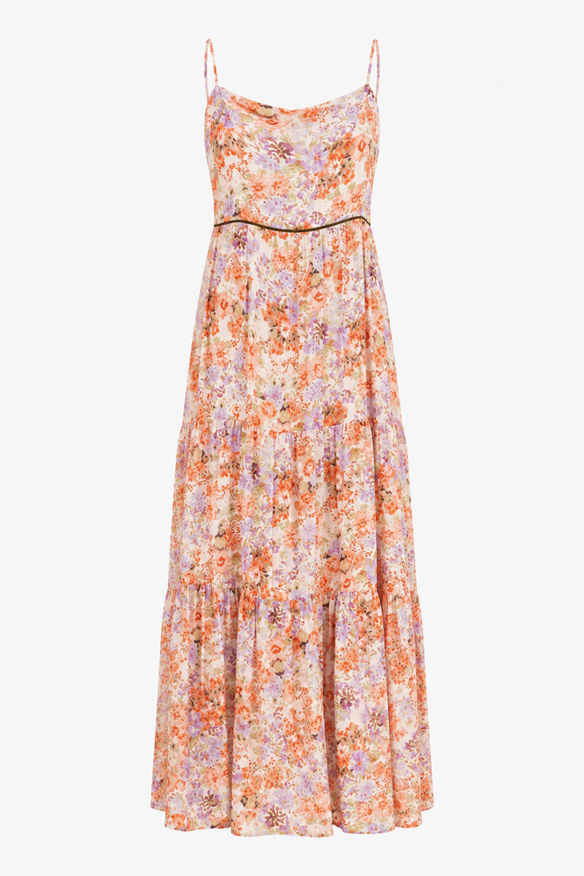 Paris Midi Dress - MULTI COLOR