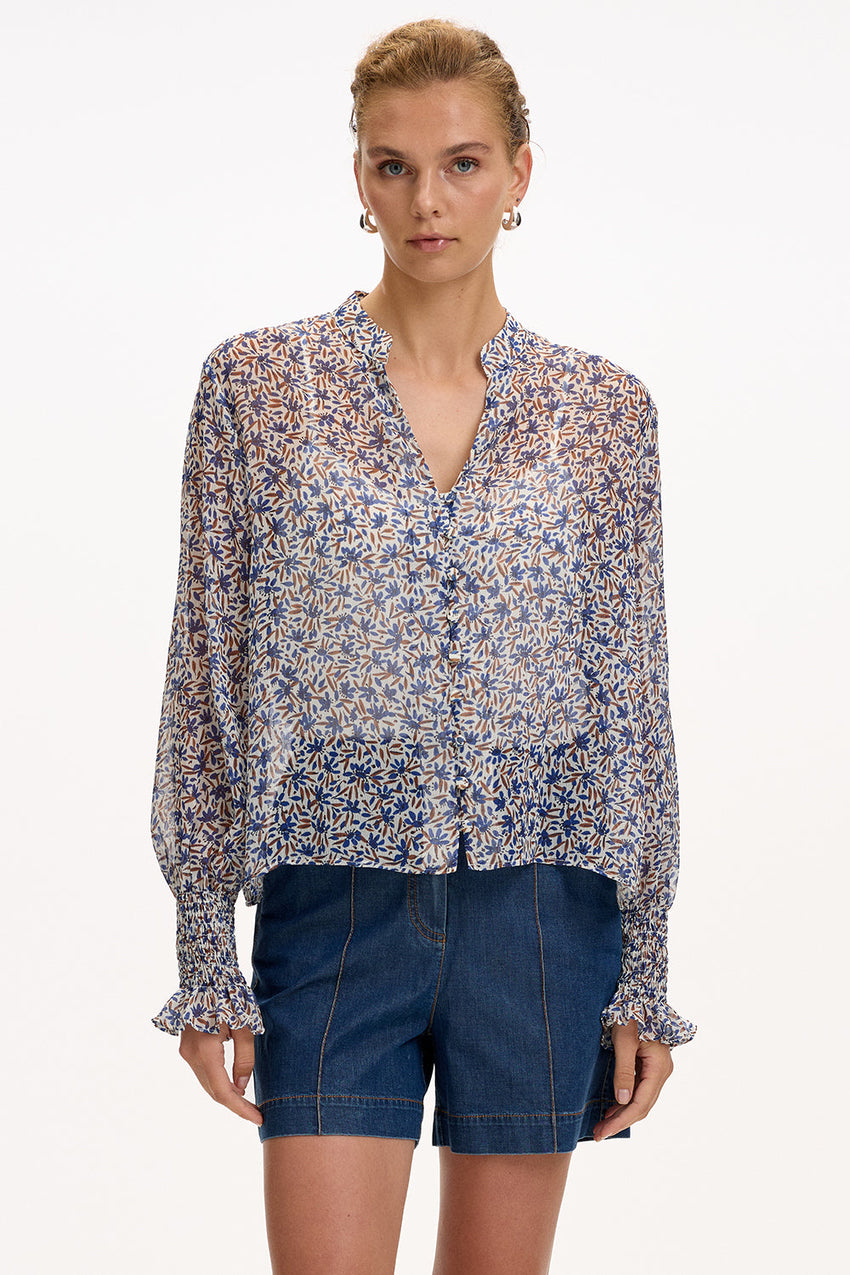 Kathleen Long Sleeve Shirt - MULTI COLOR