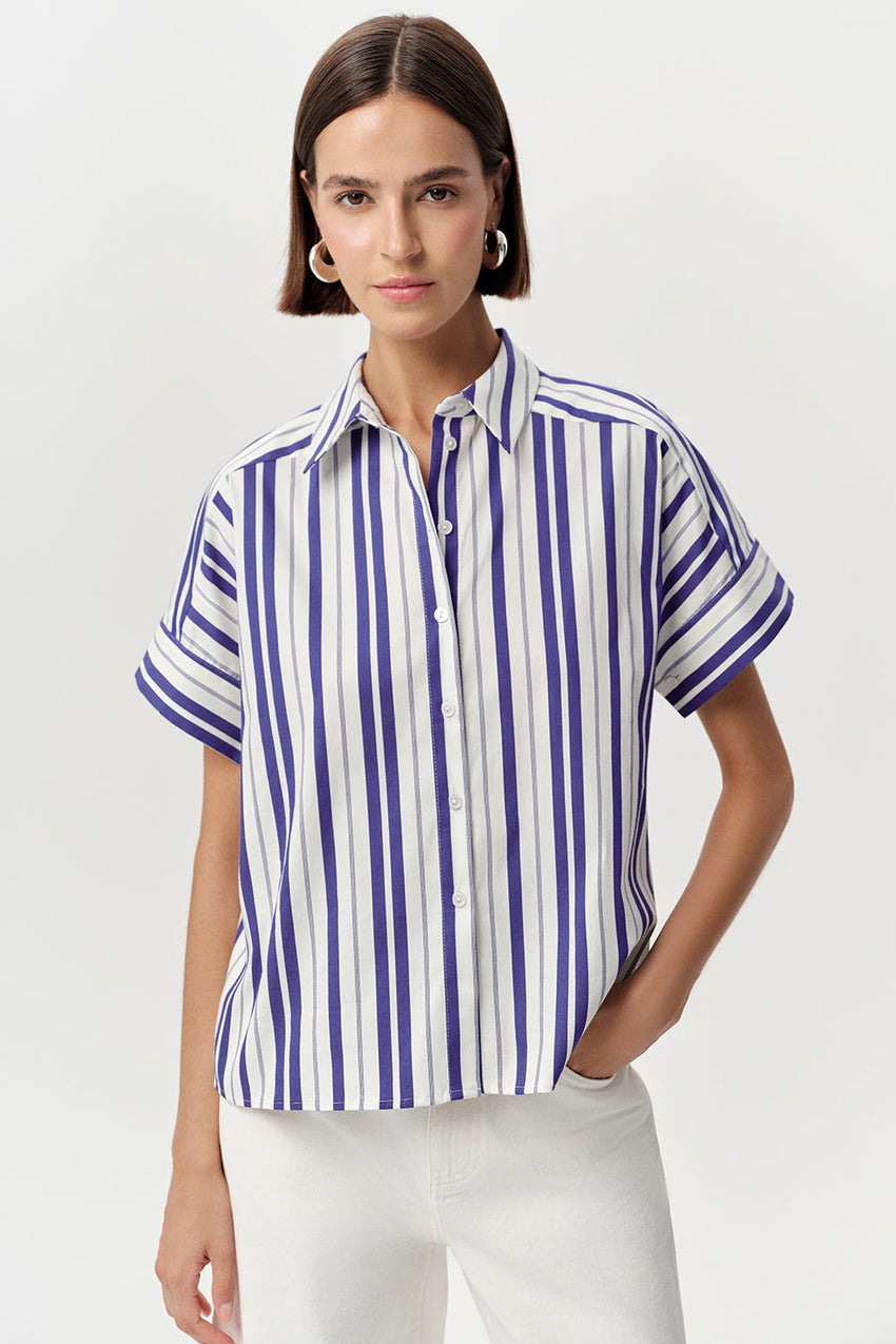 Alsatia Short Sleeve  Shirt -MULTI COLOR