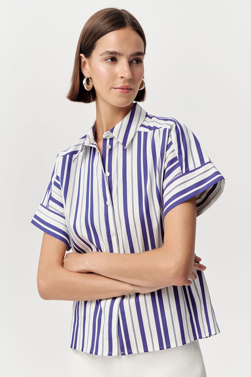 Alsatia Short Sleeve  Shirt -MULTI COLOR