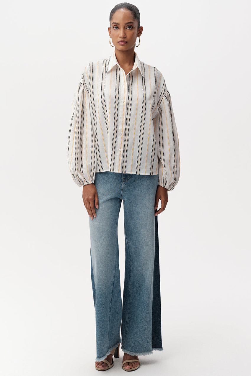 Bernyce Long Sleeve Shirt - MULTI COLOR