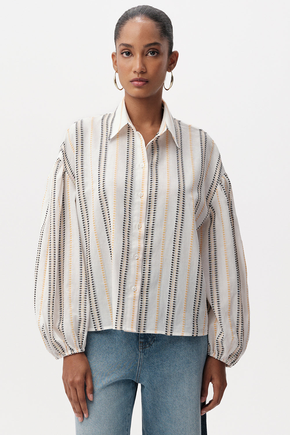 Bernyce Long Sleeve Shirt - MULTI COLOR