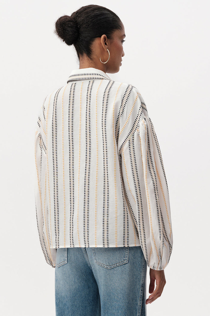 Bernyce Long Sleeve Shirt - MULTI COLOR