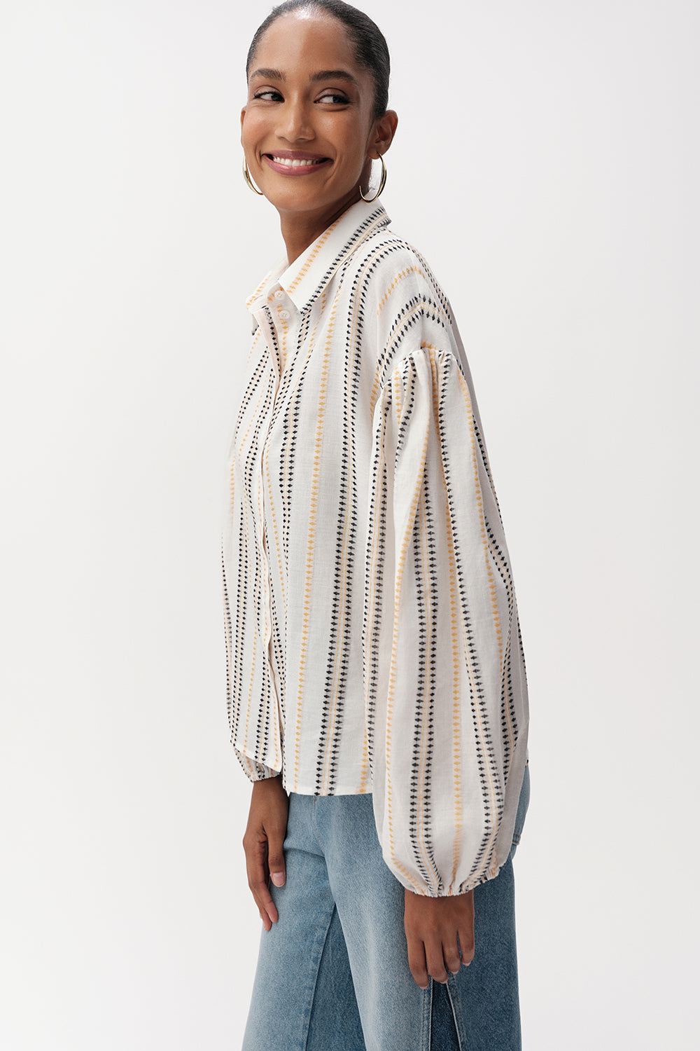 Bernyce Long Sleeve Shirt - MULTI COLOR