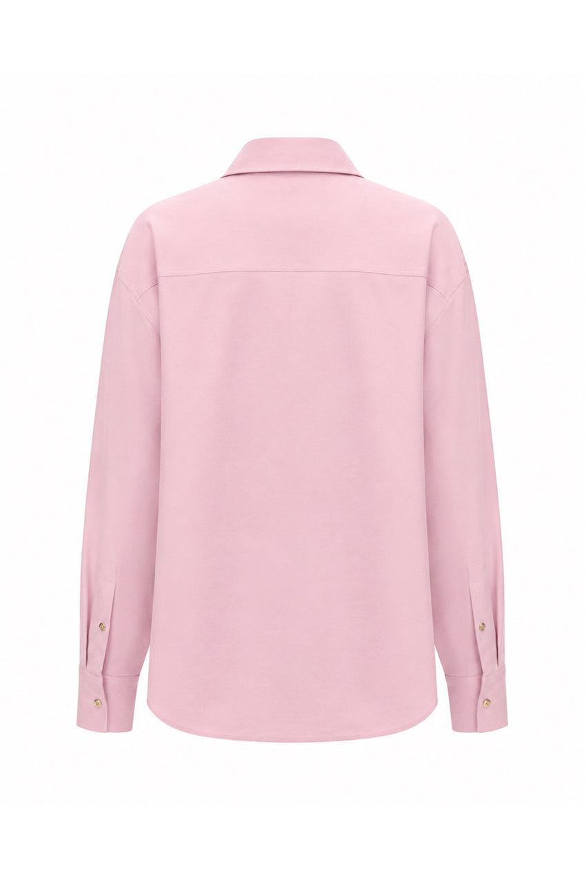 Jewel Cotton Shirt - PINK