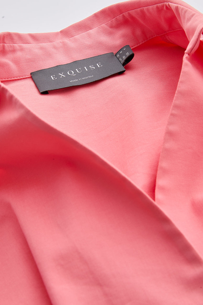 Mollie Short Sleeve Shirt - PINK