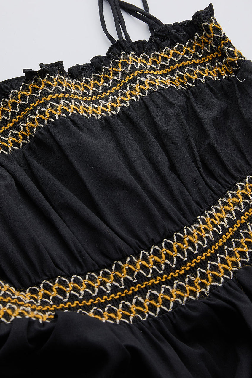 Spaghetti Strap Midi Dress  - BONE