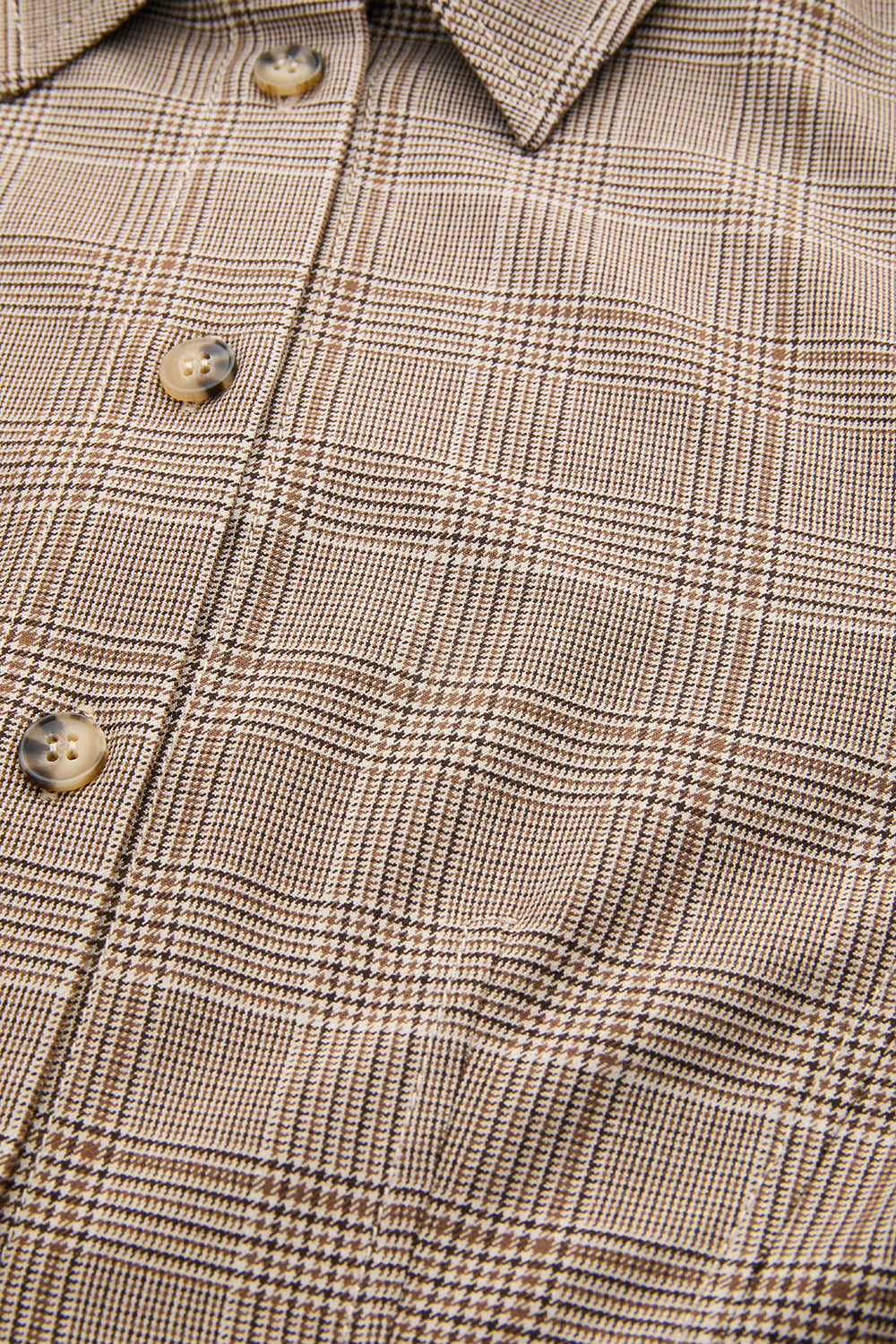 Long Sleeve Fitted Shirt with Cuffs - MULTICOLOR