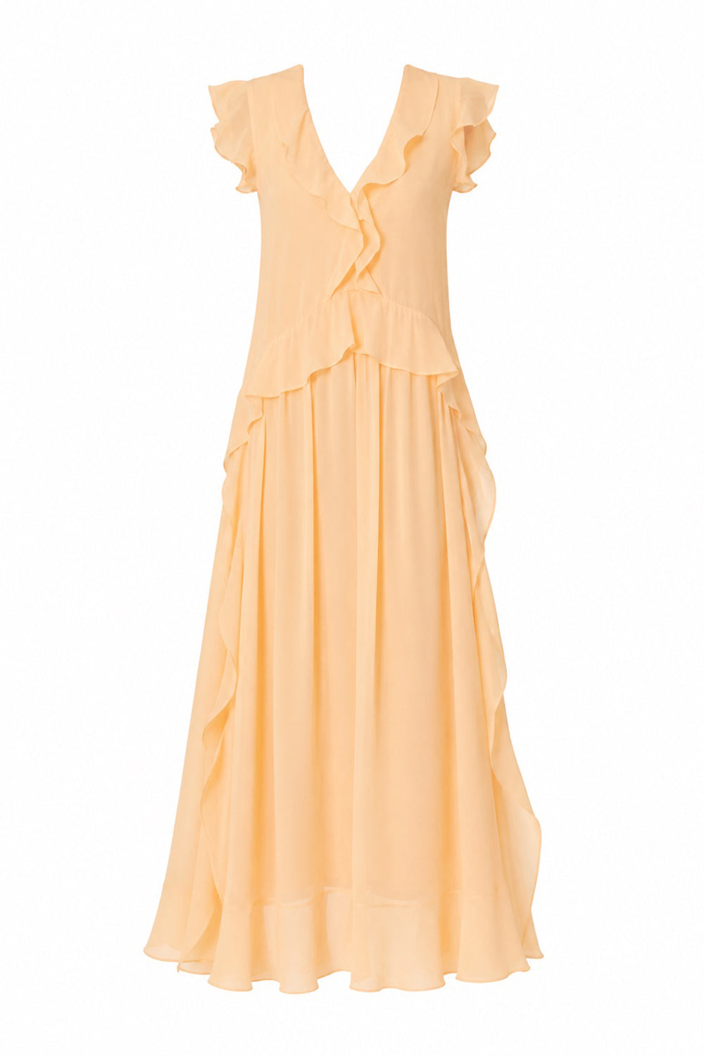 Cameron Maxi Dress - SALMON