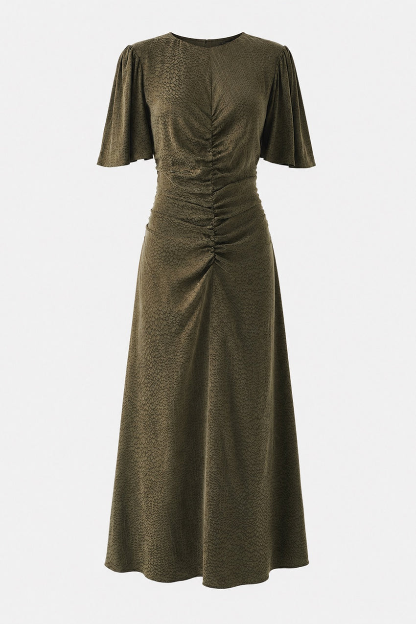 Kylee Midi Dress – KHAKI