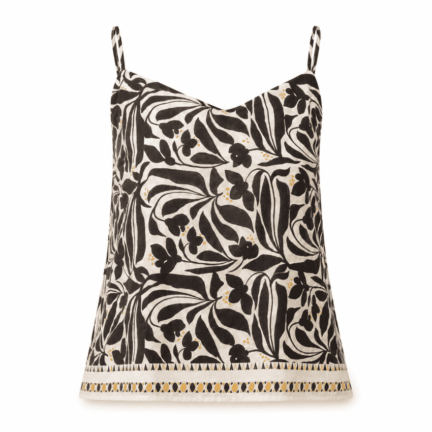 Abella Spaghetti Strap Blouse - Multi Color