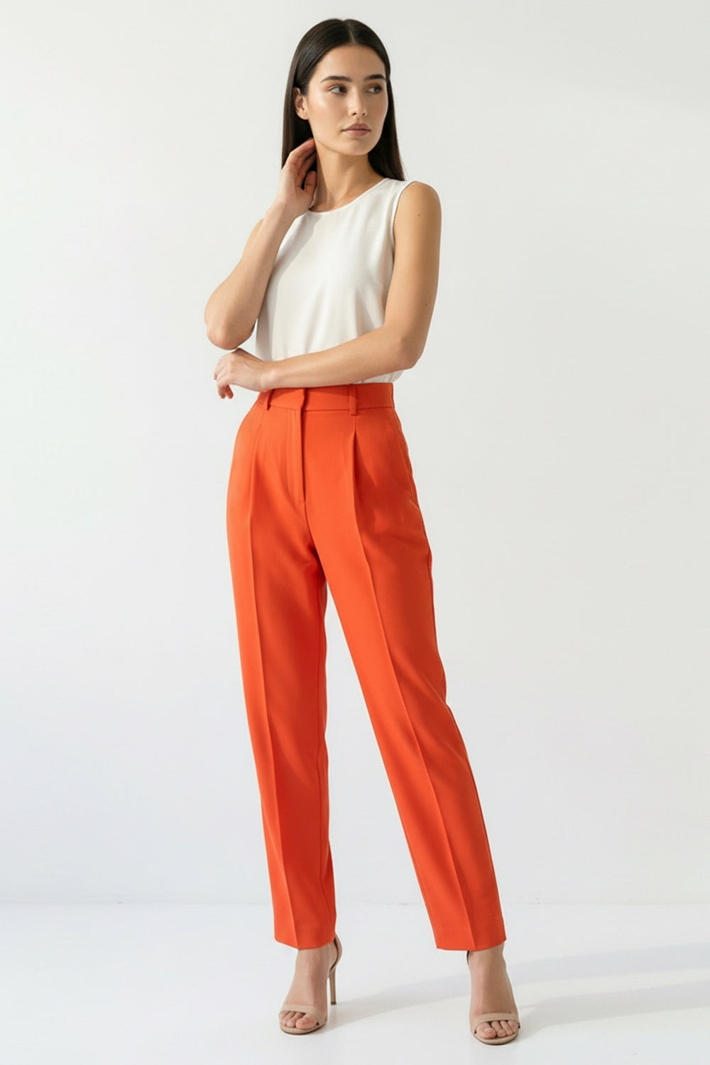 Slouch Trousers - Red