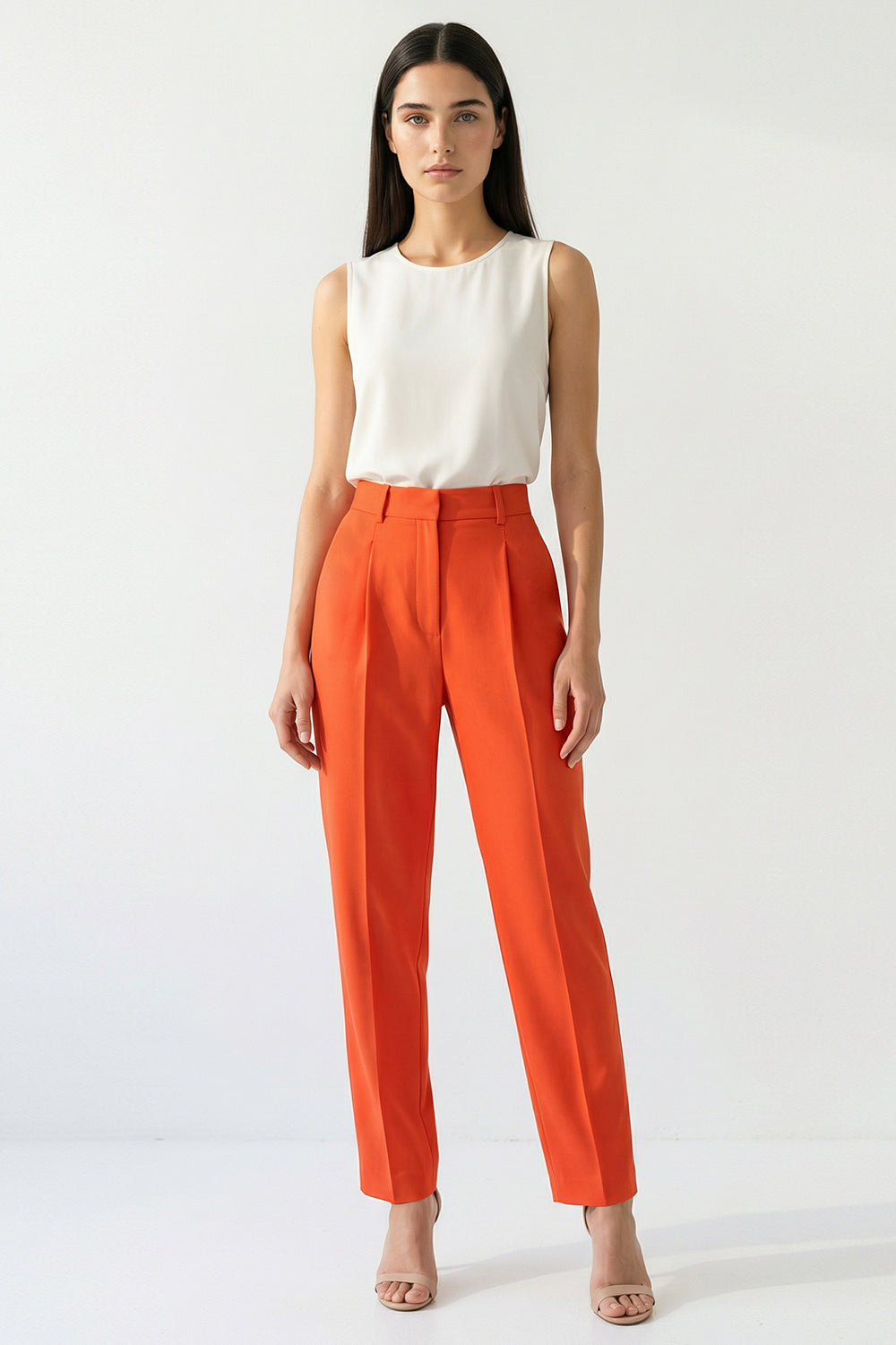 Slouch Trousers - Red