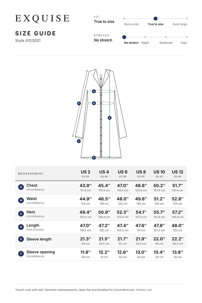 Size guide 4103001