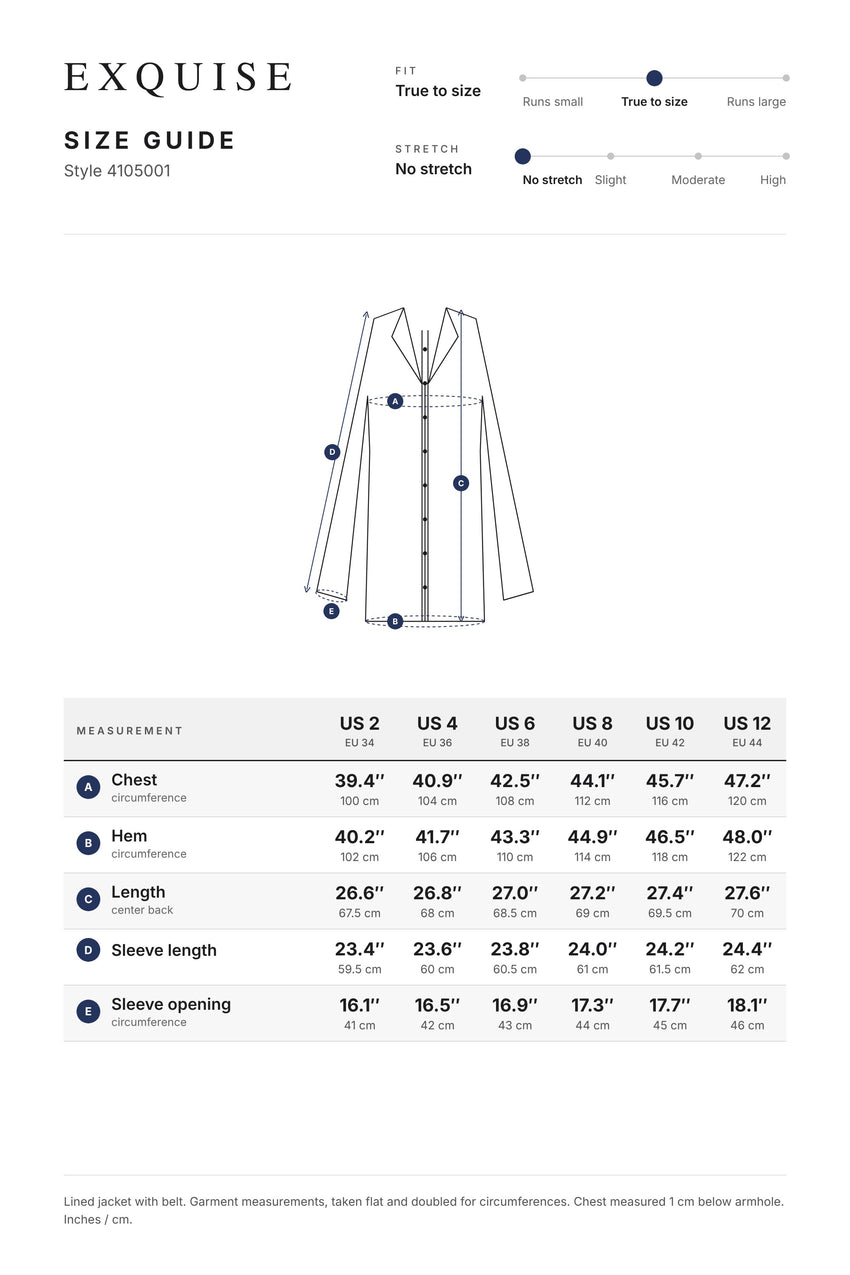 Size guide 4105001