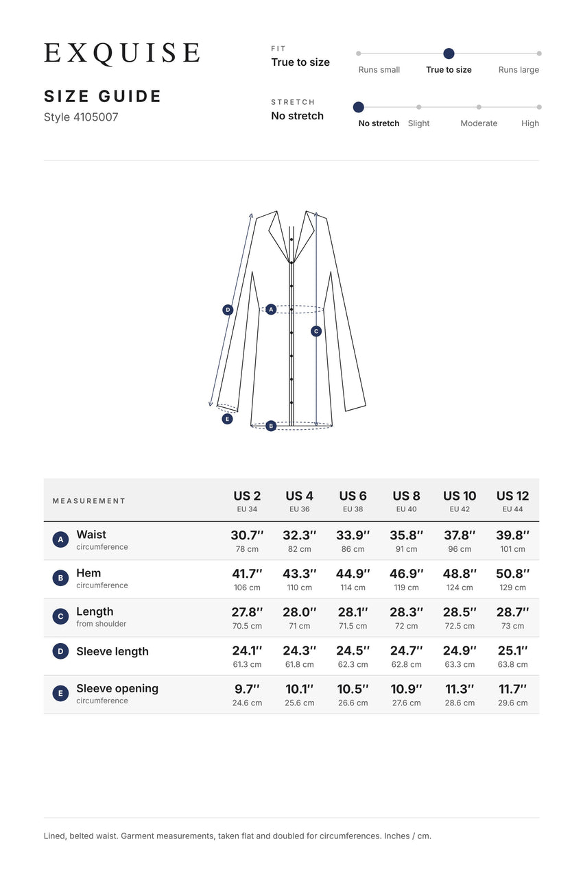 Size guide 4105007