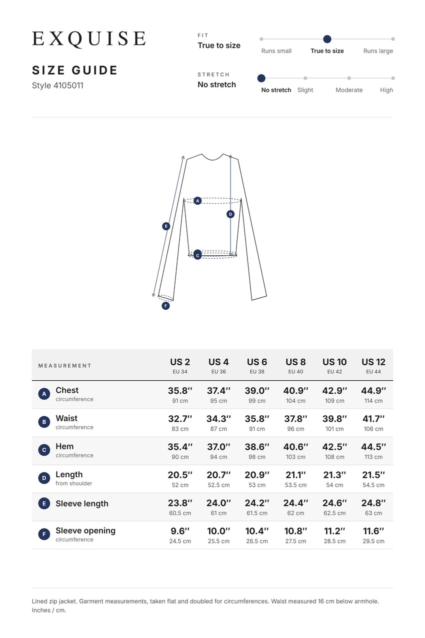 Size guide 4105011