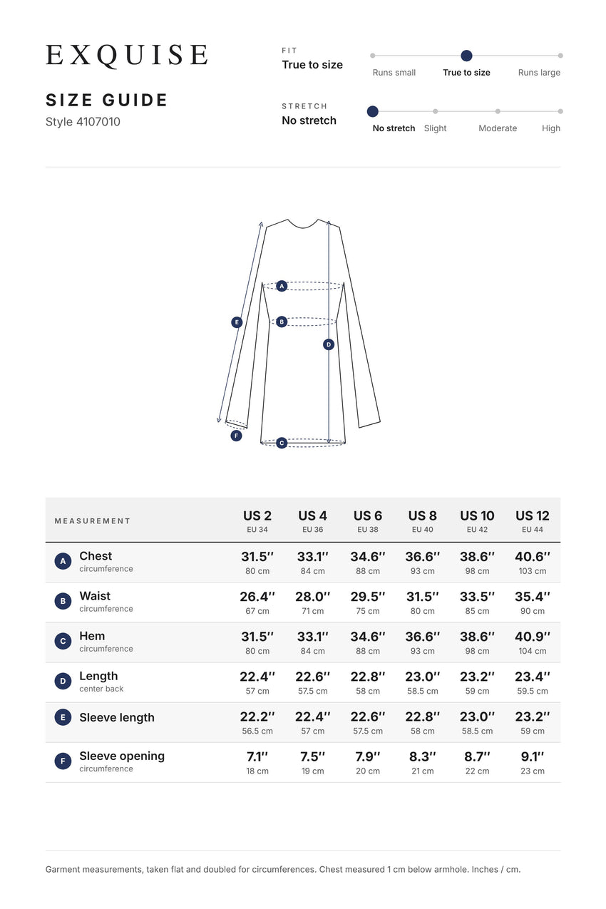 Size guide 4107010