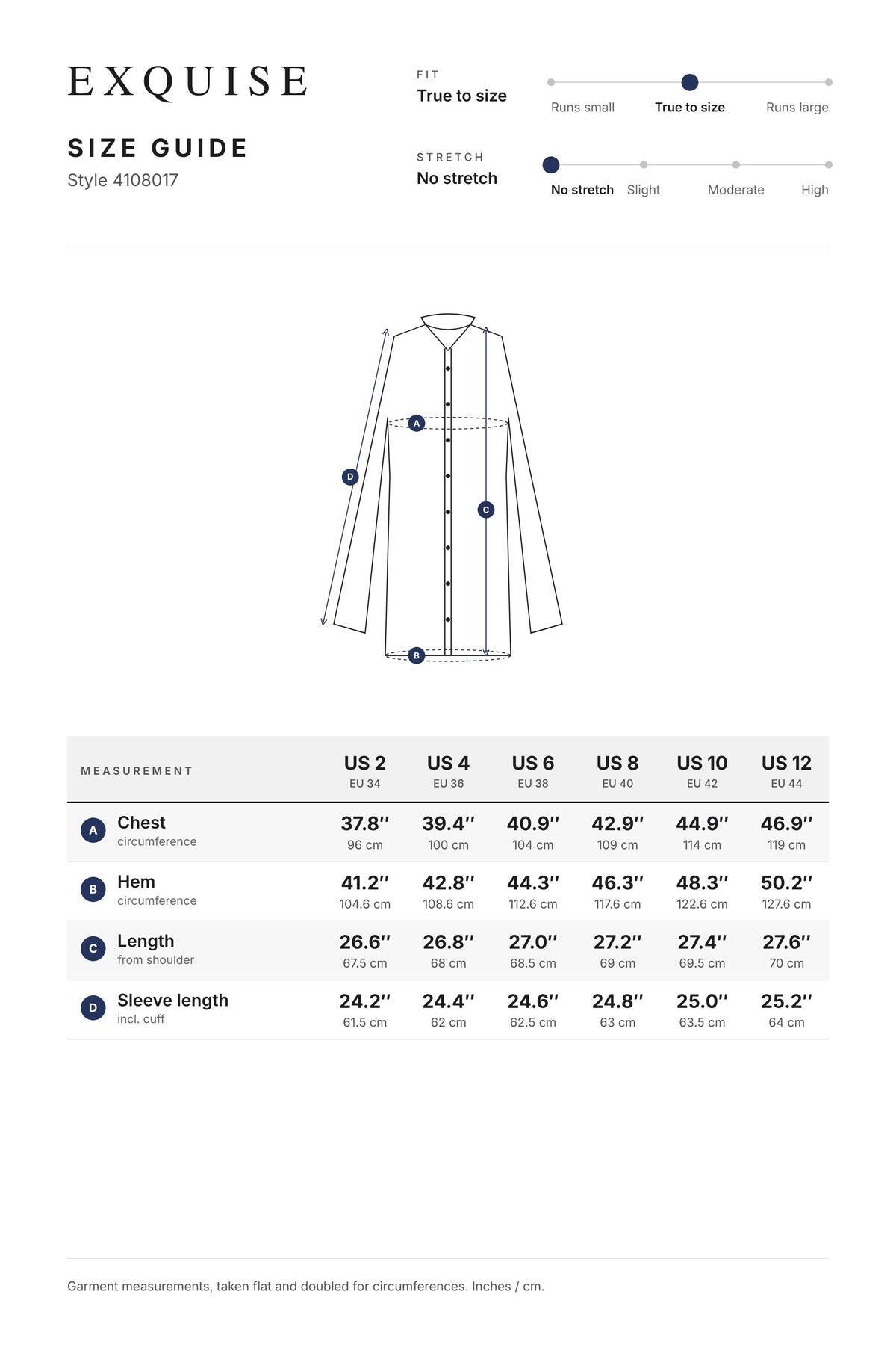 Size guide 4108017