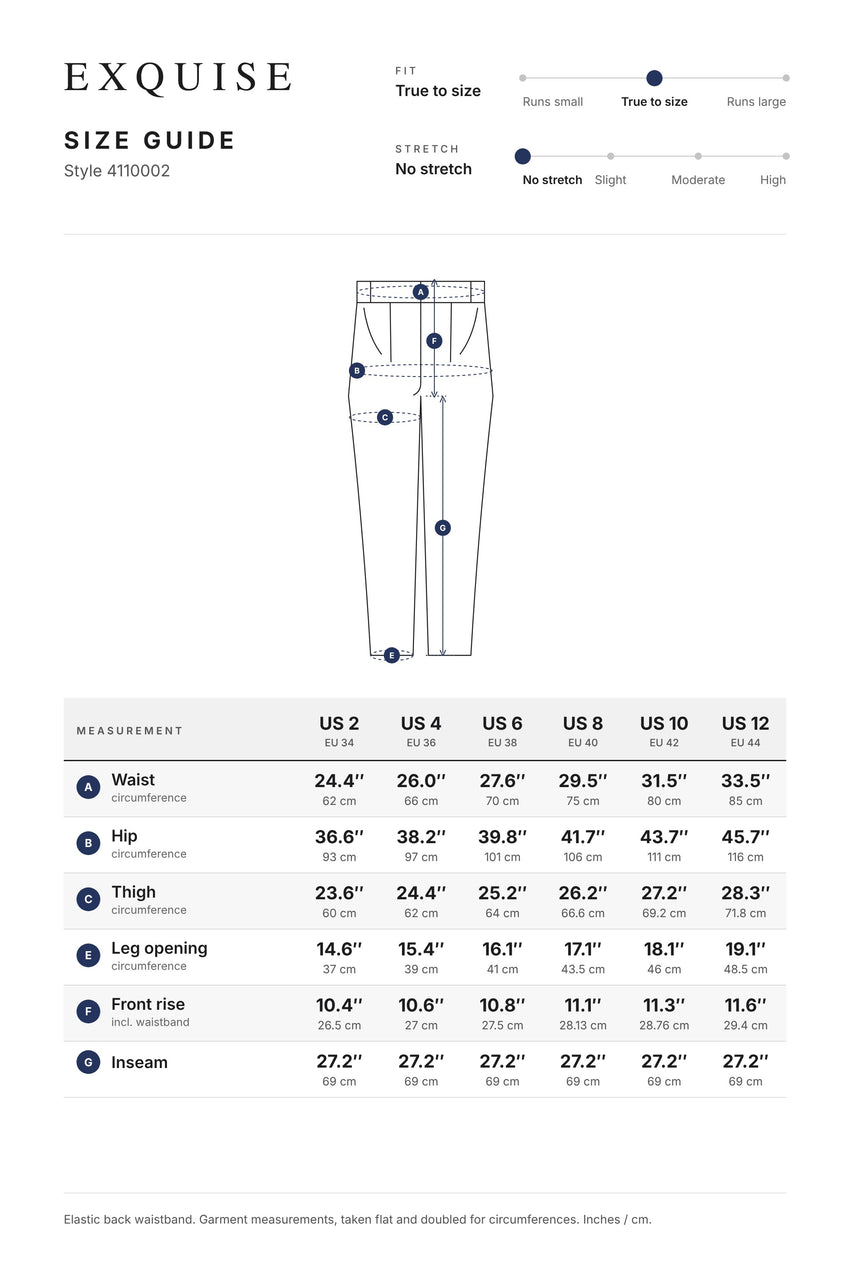 Size guide 4110002