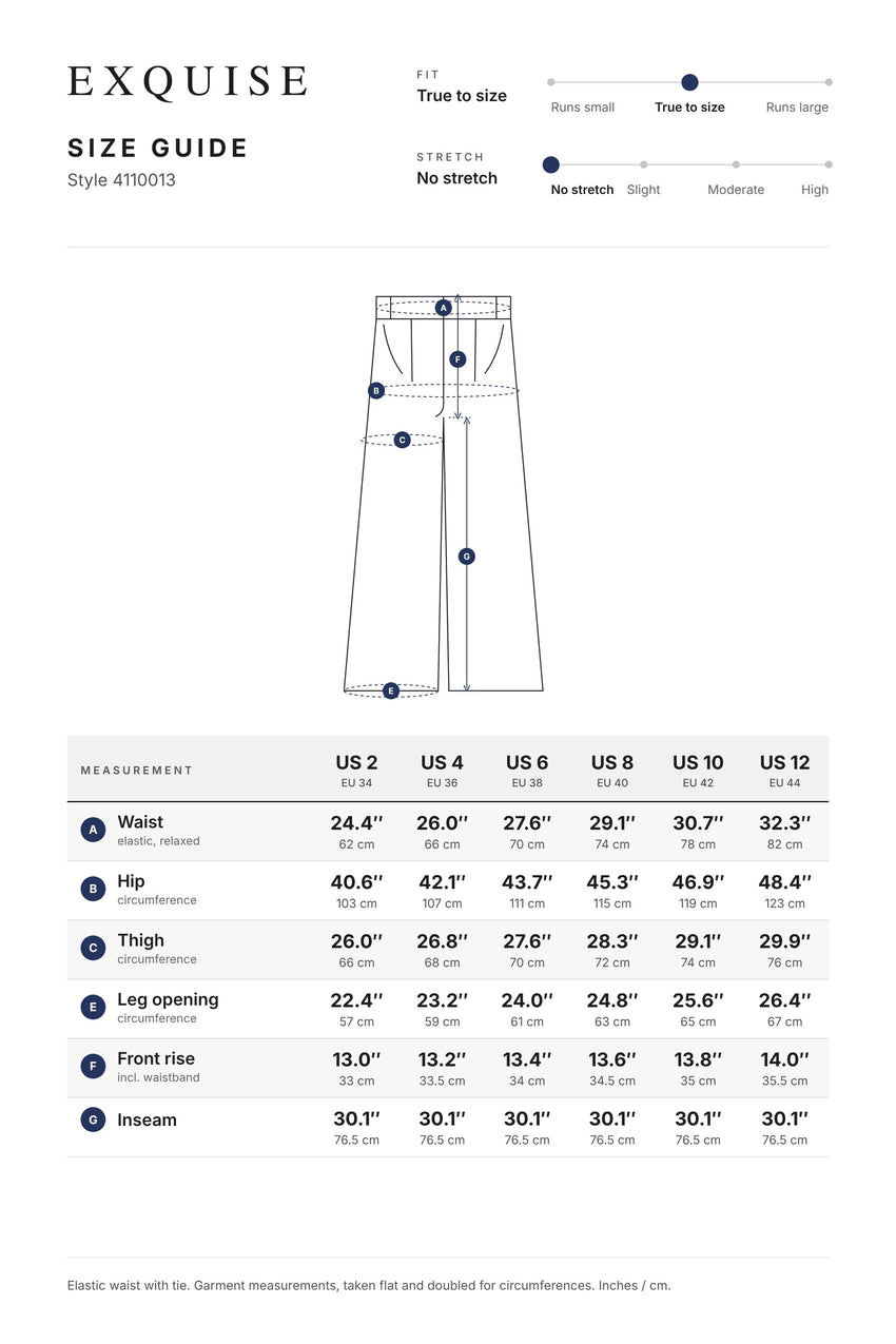 Size guide 4110013