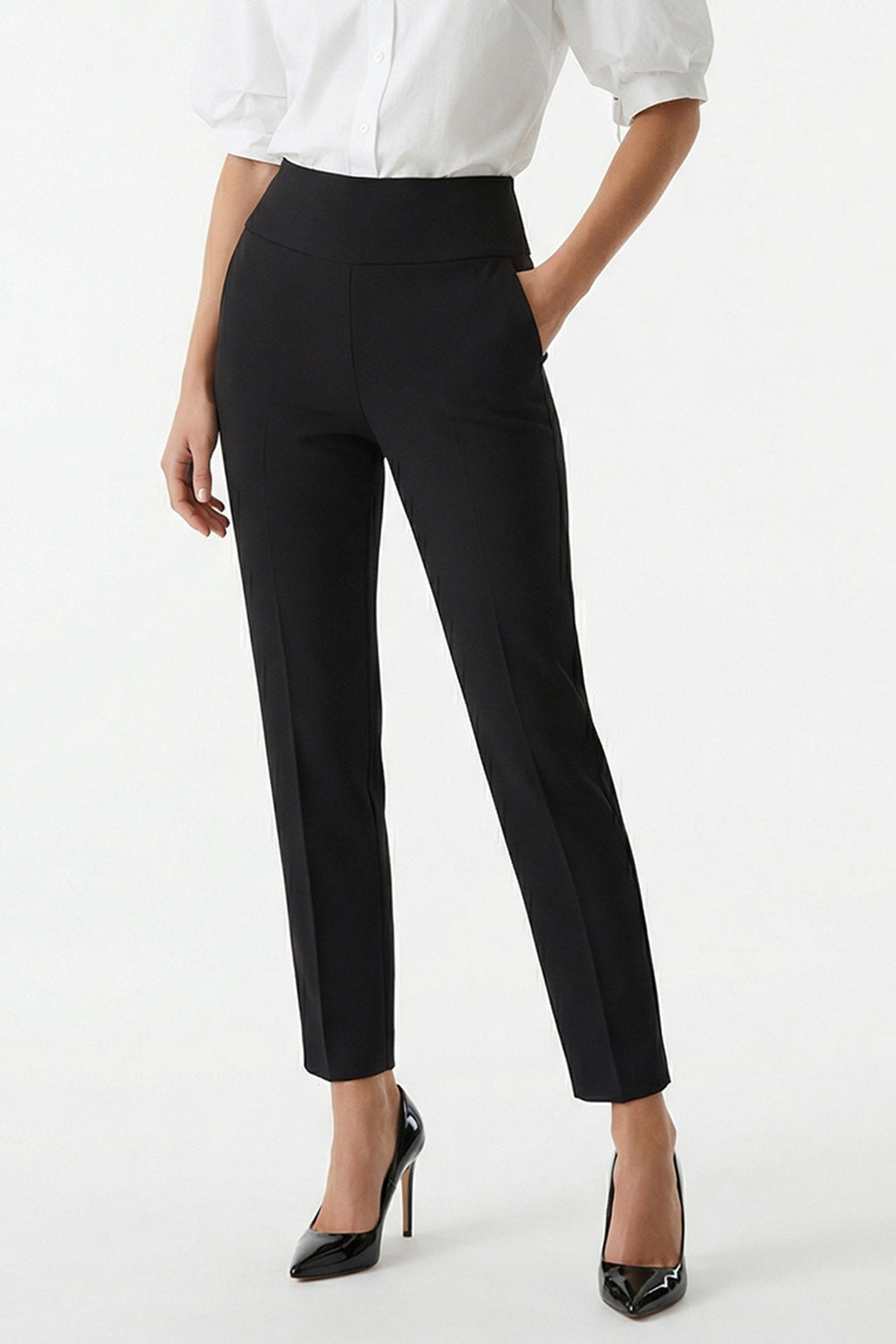 High Waist Tapered Pants
