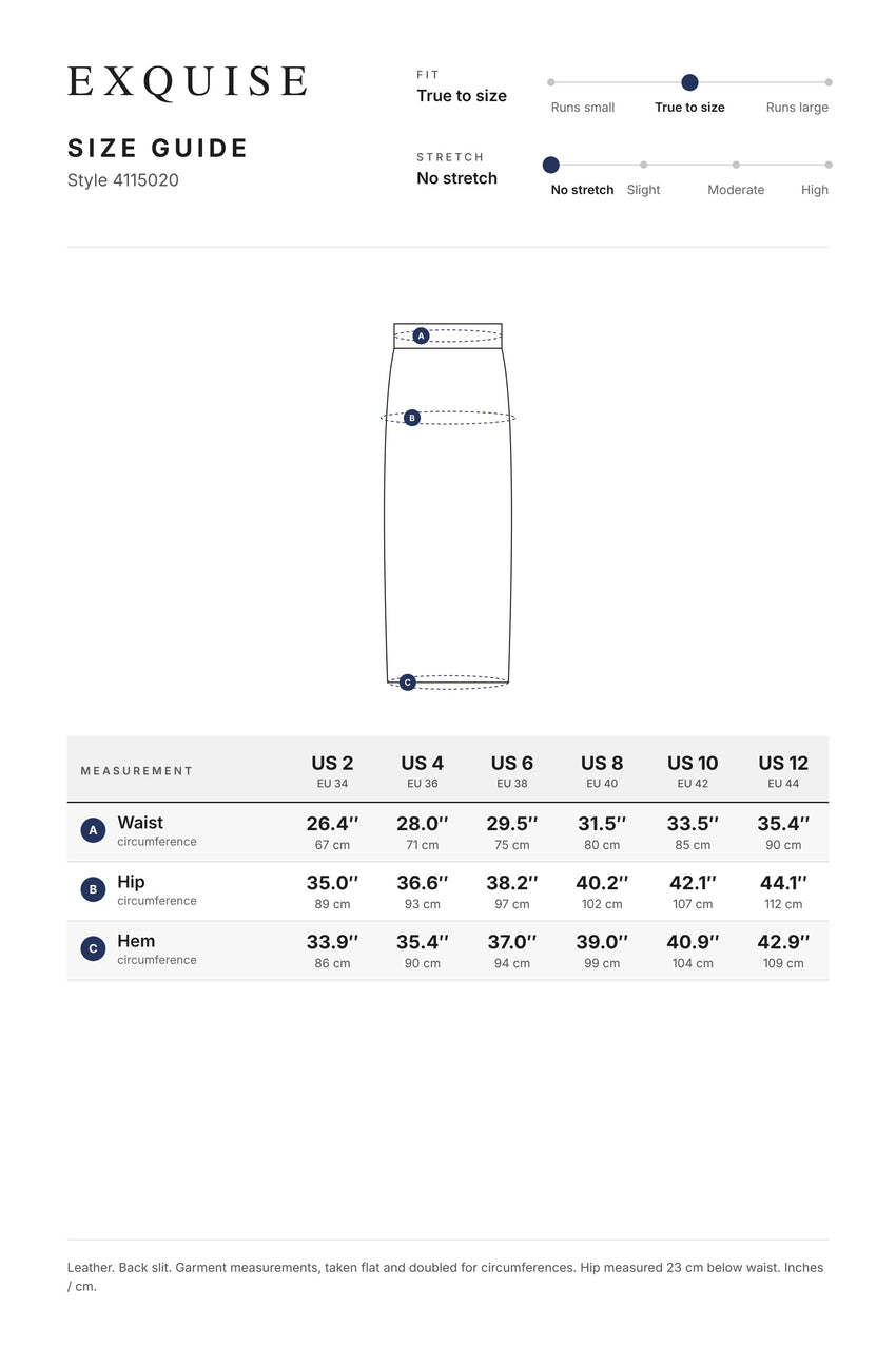 Size guide 4115020