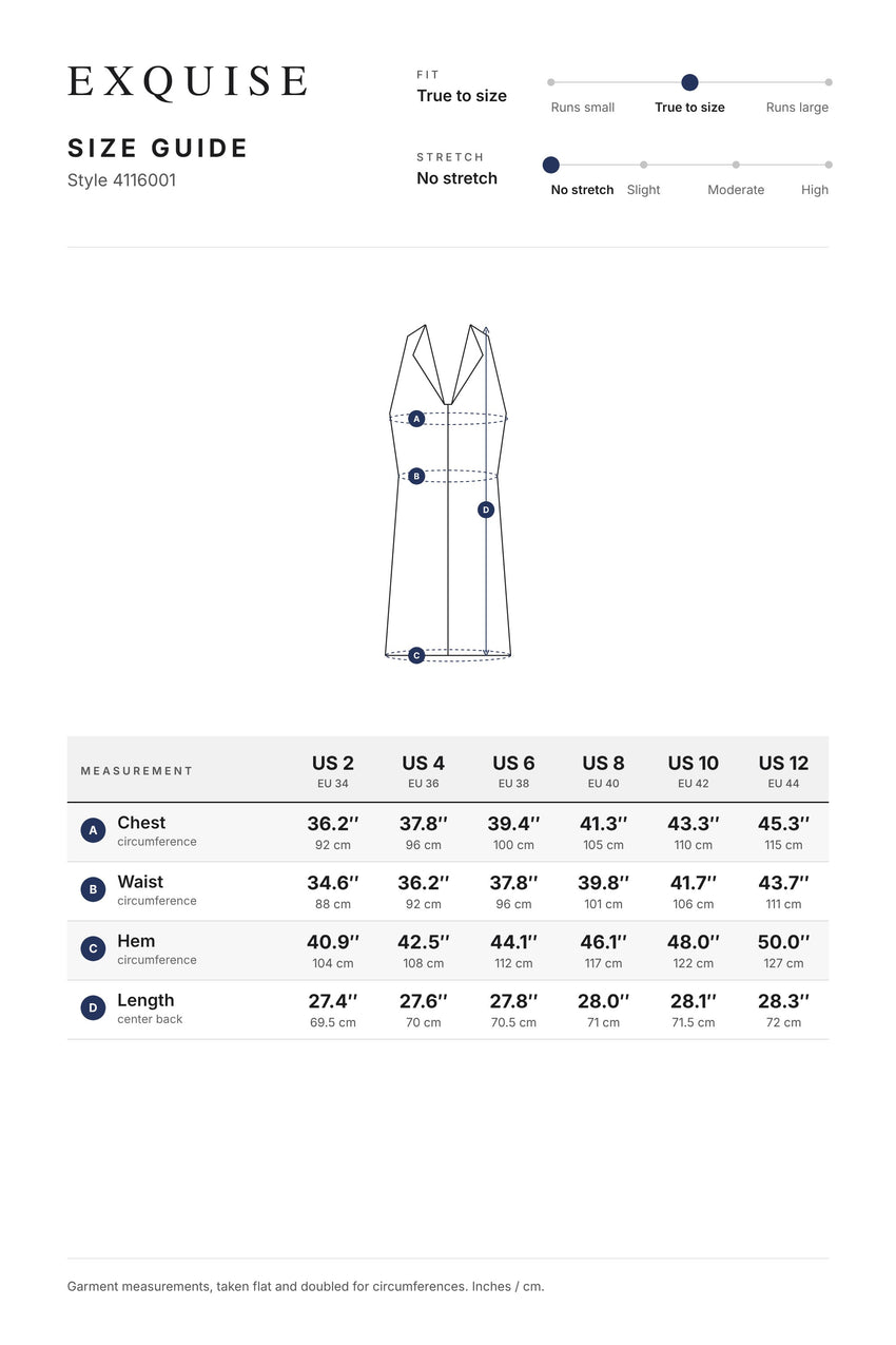 Size guide 4116001