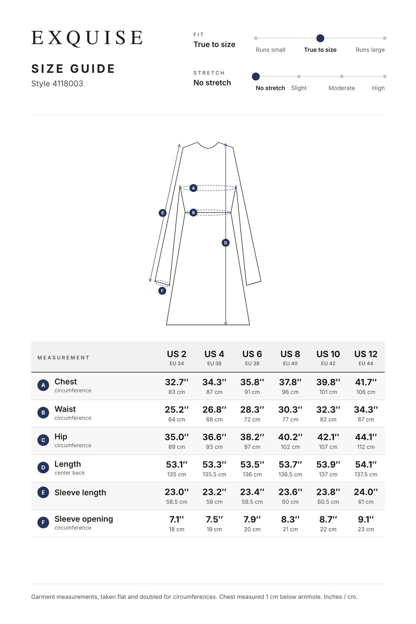 Size guide 4118003